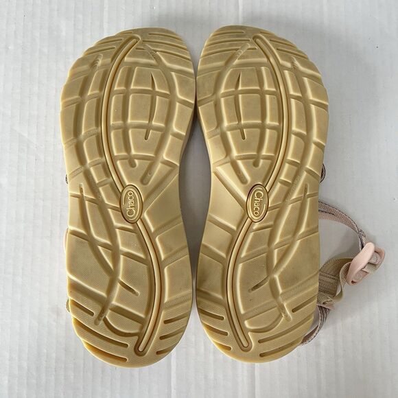 Chaco ZX/2 Cloud Dual Adjustable Straps Cushioned Sandals Womens US 12 Beige - Picture 6 of 12